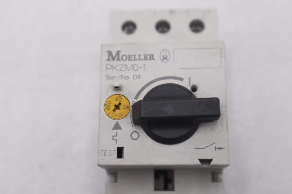 Used Moeller PKZMO-1 MOTOR STARTER PROTECTOR STOCK K-3470