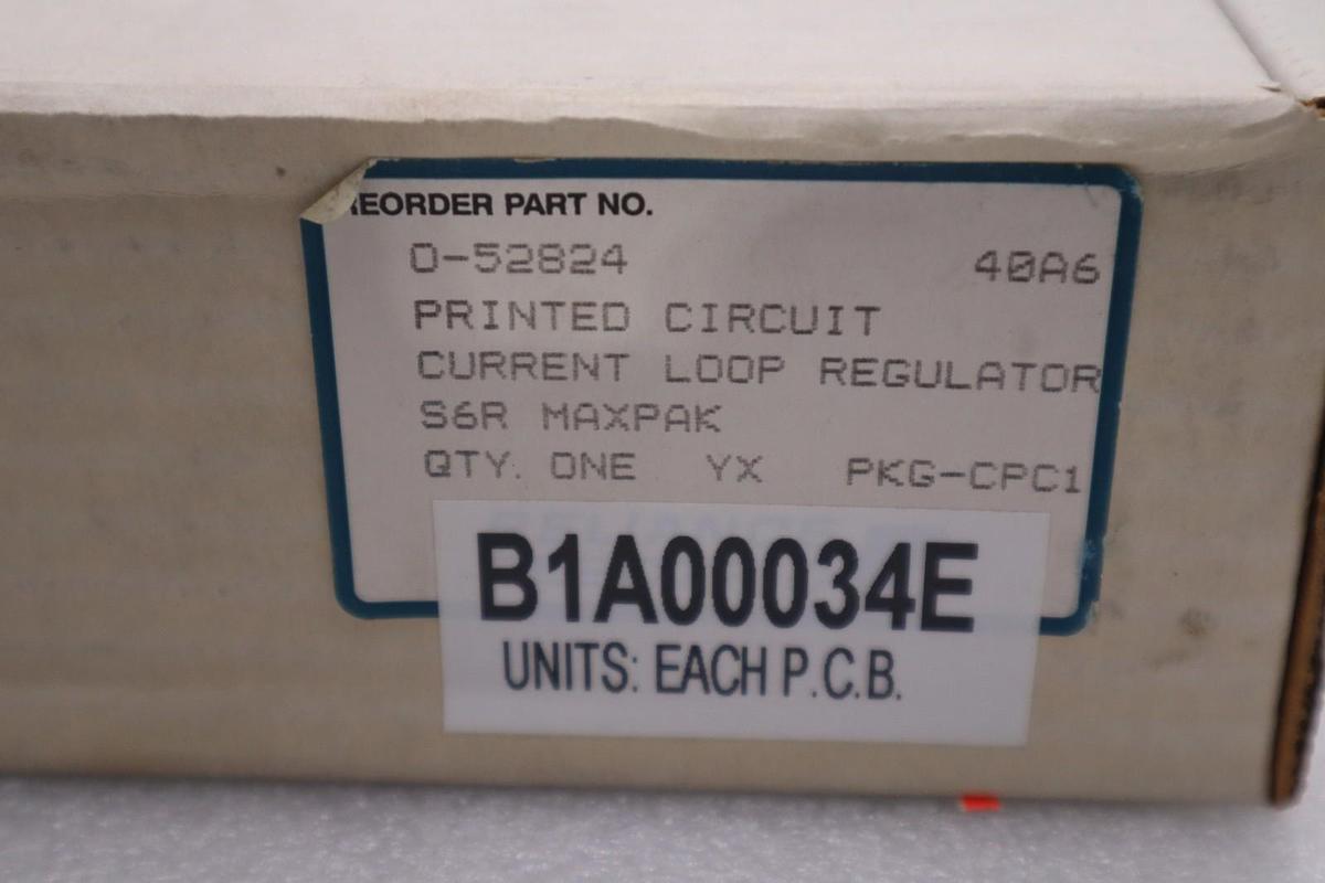 RELIANCE ELECTRIC BOARD 0-52824 CURRENT LOOP REGULATOR - NEW IN BOX - STOCK 827B