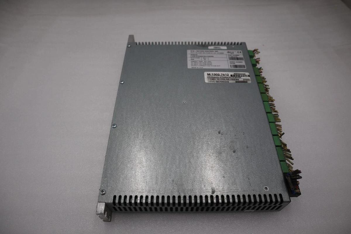 Used G & L MOTION CONTROL M.1302.7612 5-Axis Integrated Stepper 32Vac STOCK 5142A