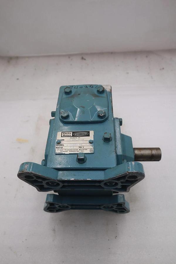 Used ELECTRA MOTORS DRESSER 217ALSC14 GEAR REDUCER STOCK #M-59