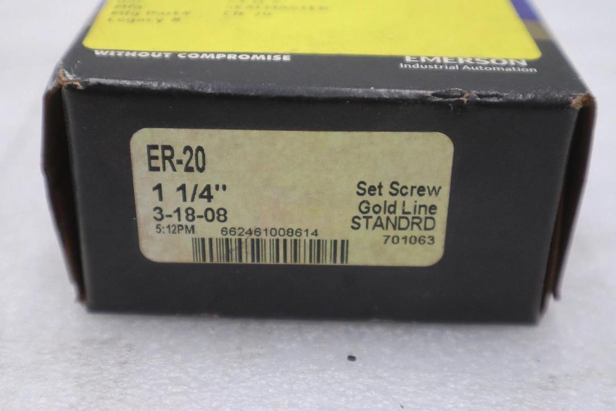 Used SealMaster ER-20 Insert Bearing ER20 STOCK K-2985CC