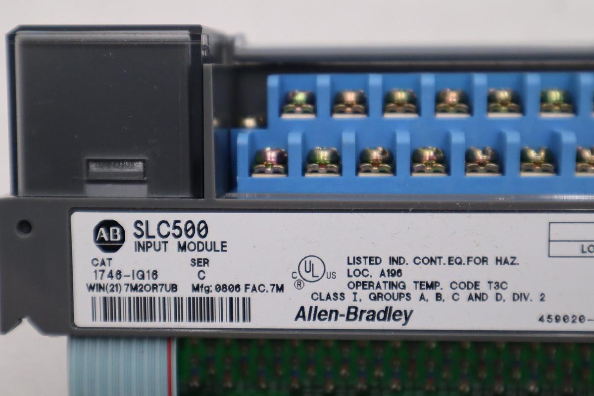 Used Allen-Bradley 1746-IG16 Input Module Series C - SURPLUS NEVER USED #H532A