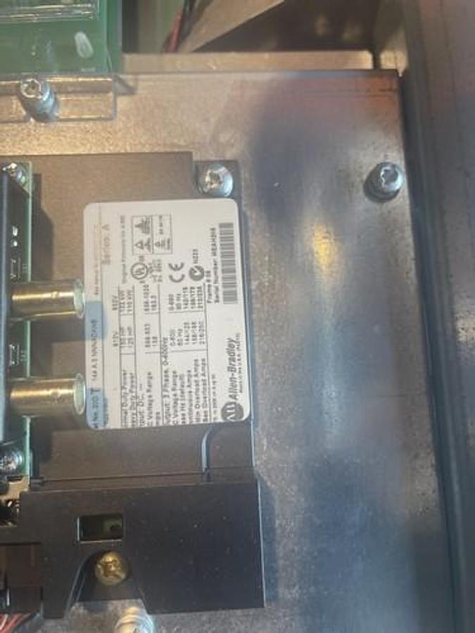 Used ALLEN-BRADLEY 20DT144A0NNNACANE DRIVE USNT - 150 HP VFD 3 PHASE S-159