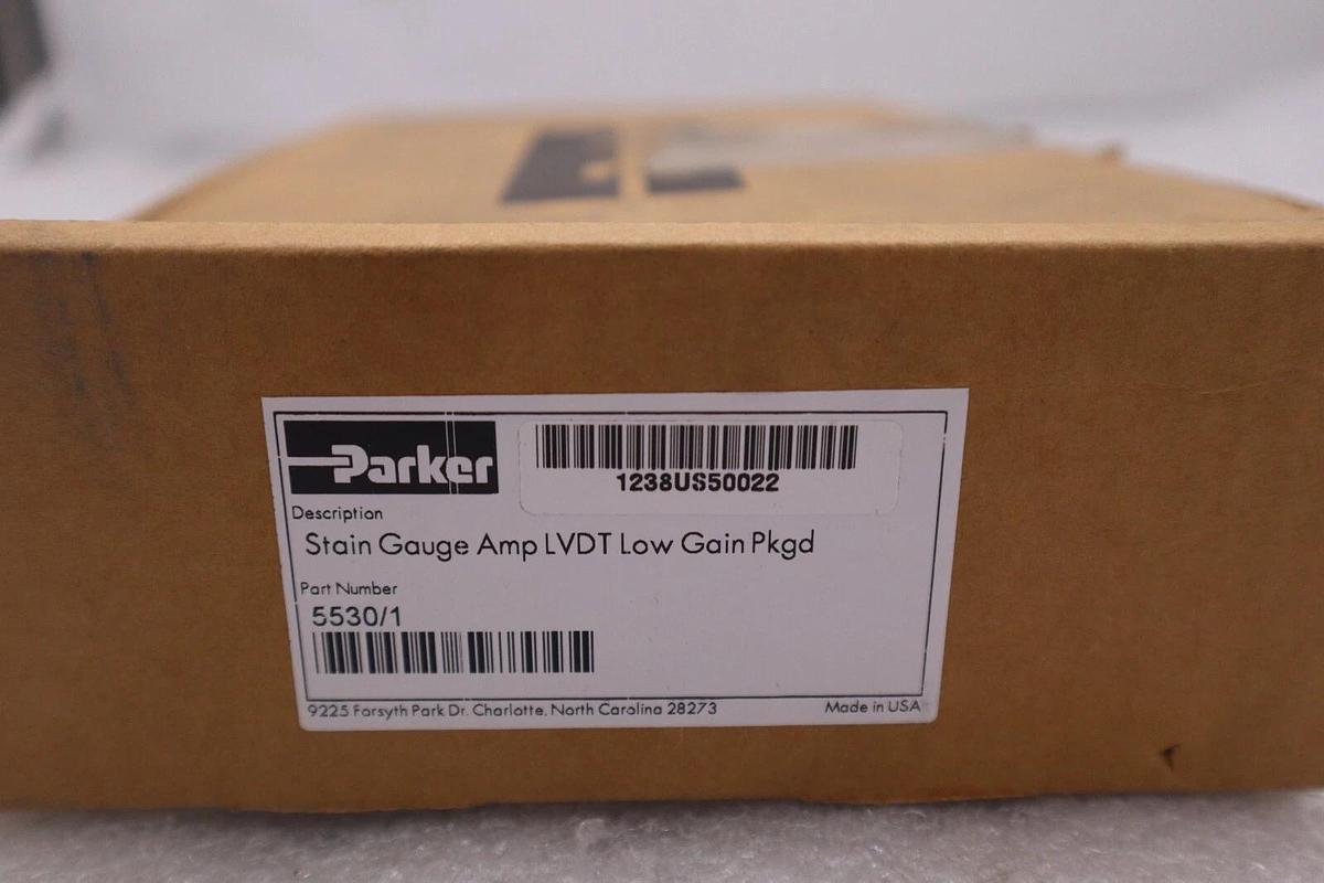 NEW PARKER PART 5530/1 STAIN GAUGE AMPLIFIER SSD DRIVES PART STOCK K-2594-B