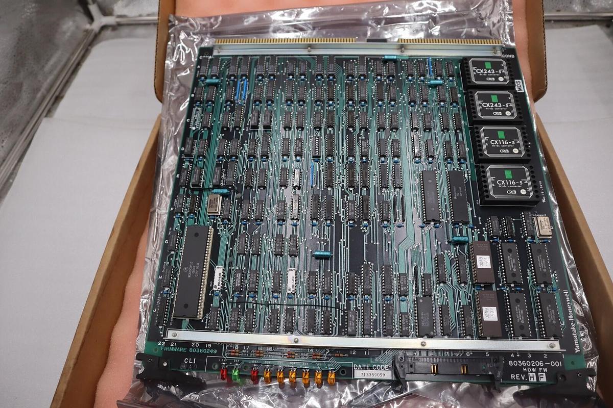 Used HONEYWELL 80360206-001 CIRCUIT BOARD NEW WITH BOX STOCK G614