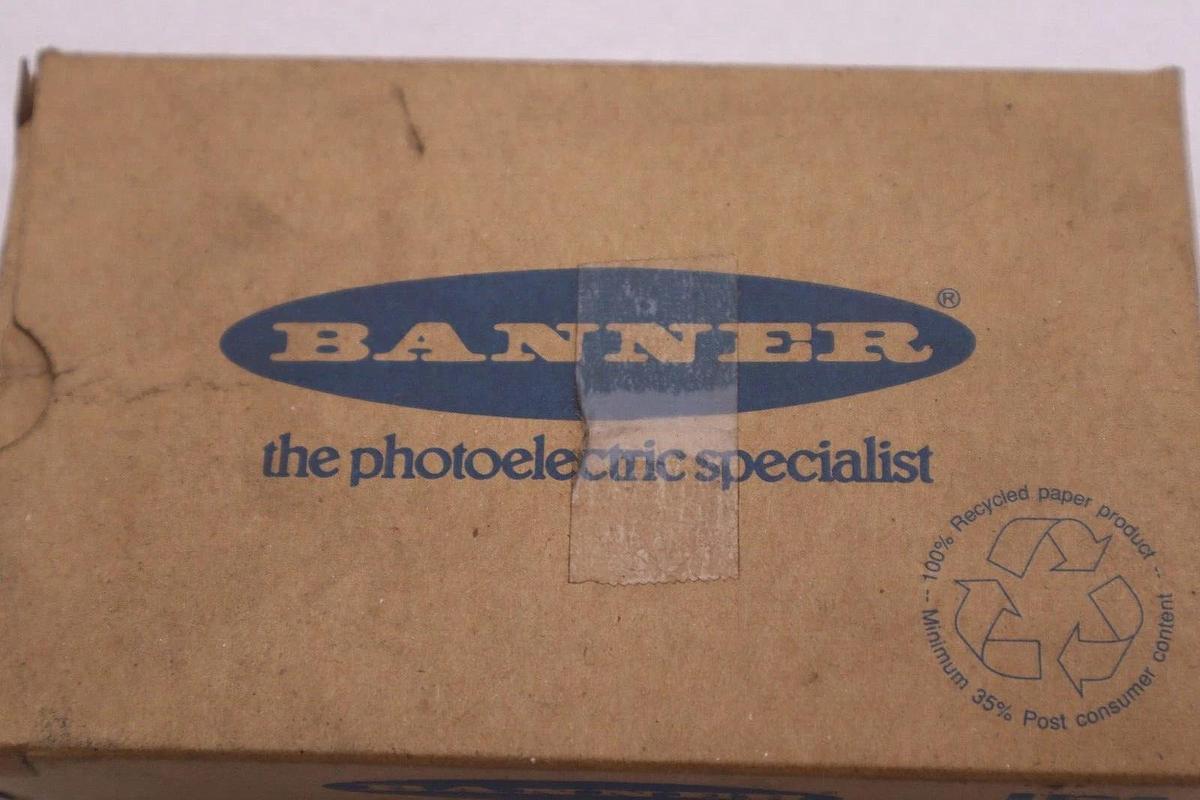 Banner Engineering S18SN6LPQ Photoelectric Proximity Sensor STOCK K-3658