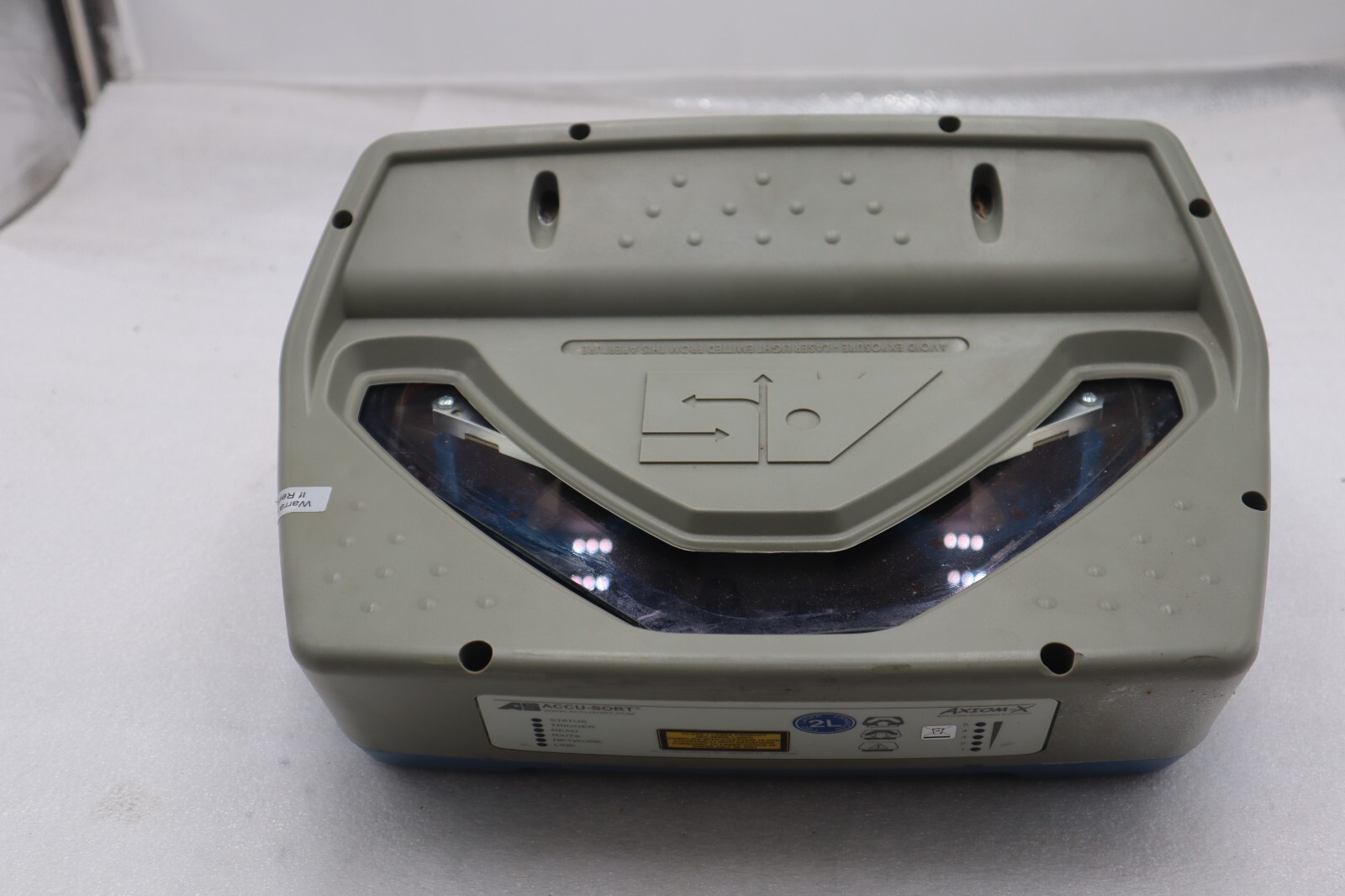 Used NEW ACCU-SORT AXIOM-X LASER BARCODE SCANNER OMNIDIRECTIONAL STOCK 3241