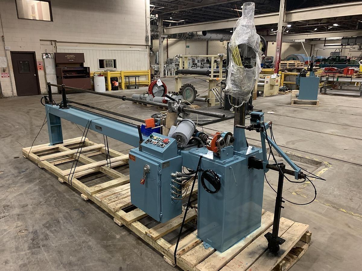 Used 120" WIDE CORETECH MODEL 10/120 CORE CUTTER AUTOMATIC UNIT