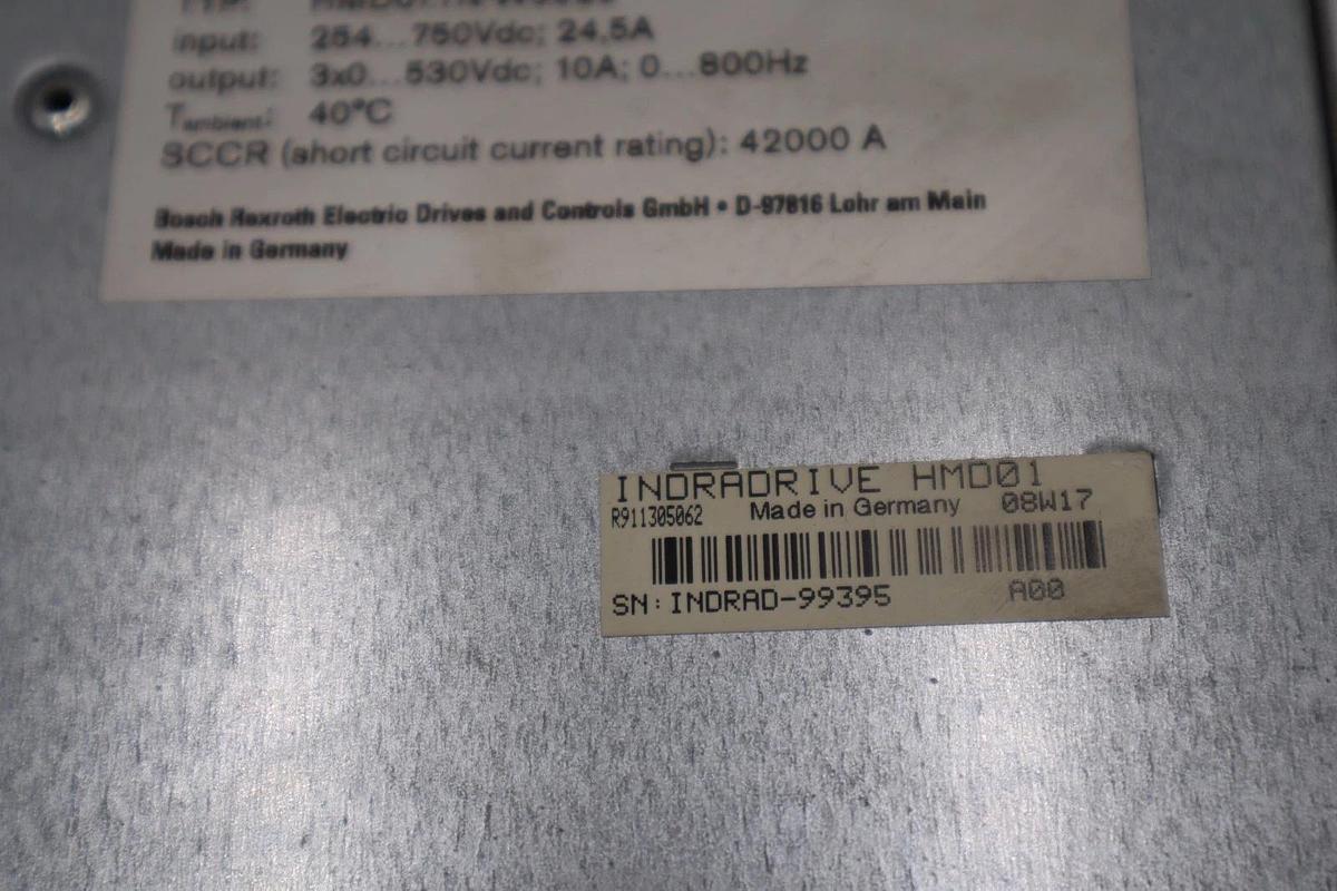 Used Rexroth HMD01.1N-W0020/ R911305062 Double Servo Drive 42000A STOCK 4502