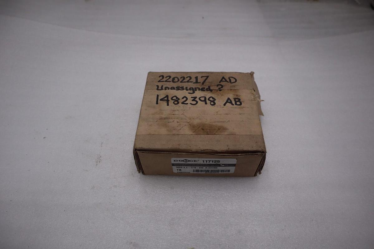 NEW Dodge 117125 Taper Lock  3020  X  2-7/16 STOCK H97A