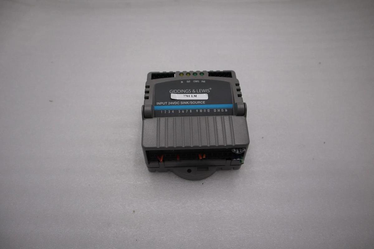 Used Giddings & Lewis M.1300.7372 R1 Input Module 24VDC SINK/SOURCE STOCK 5185A