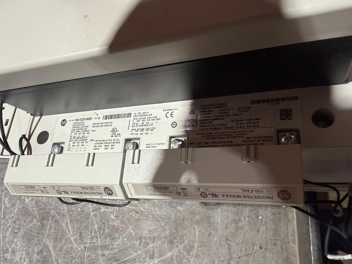 Used ALLEN BRADLEY 150-S251NBD /A SMC-50 Soft Starter 251A 480V 150S251NBD (AS SHOWN)