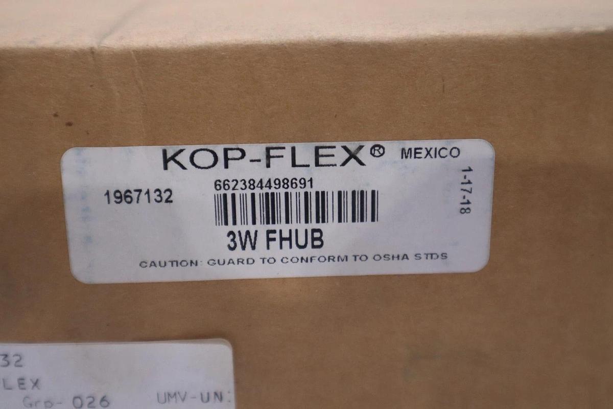 Used Kop-Flex 3H-FHUB GEAR HUB NEW STOCK GF418A