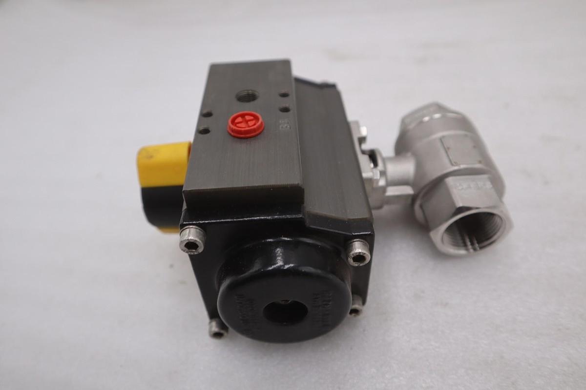Used DuraValve Durair II AS7203 3/4" DM240 W/ AP050AB DA 2700A Actuator Valve #GF322A