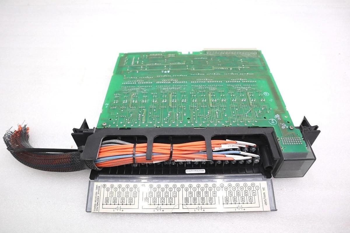 Used GE FANUC IC697MDL750 OUTPUT MODULE 2A MAX #L-240