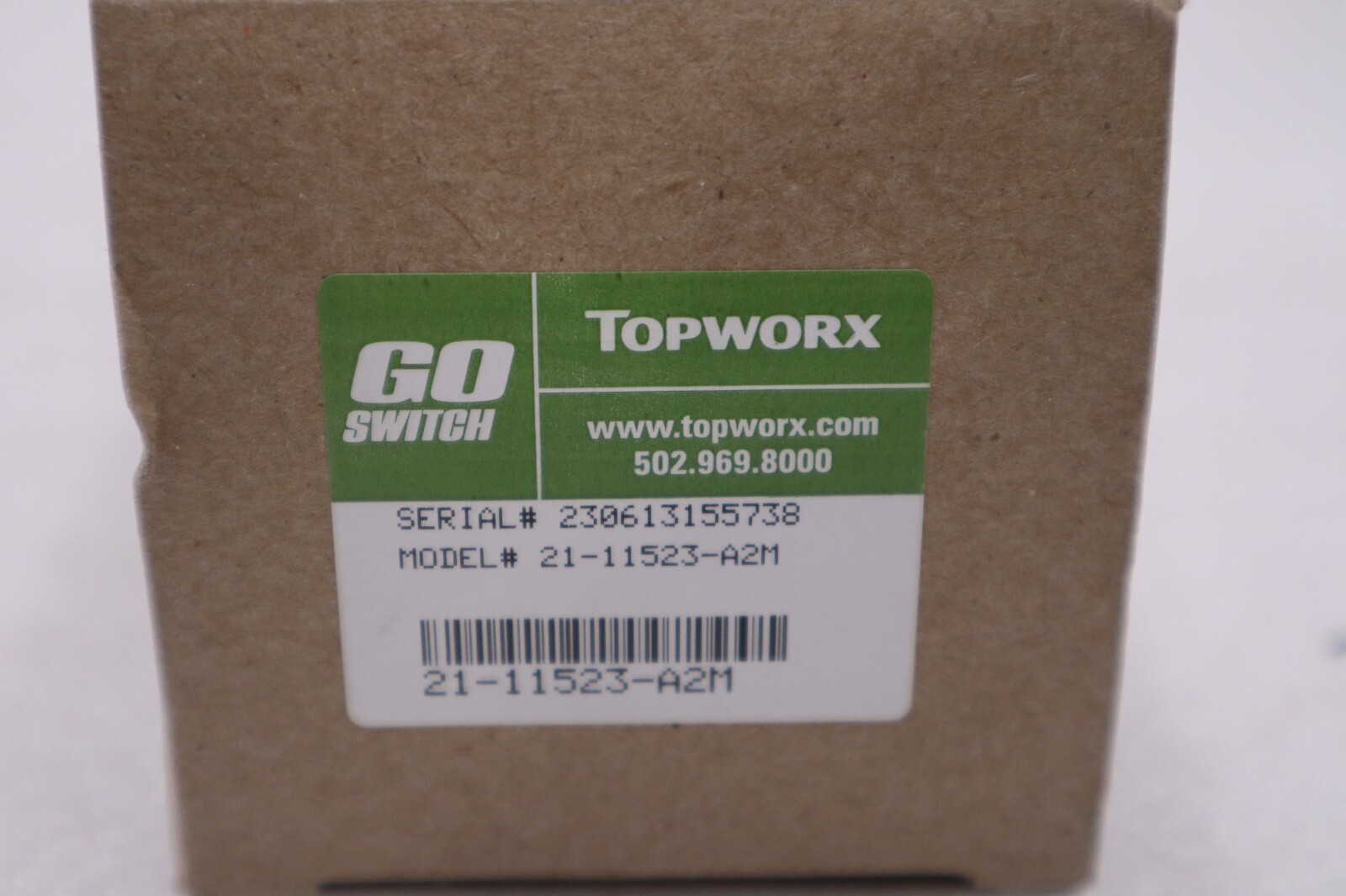 NEW TOPWORX 21-11523-A2M SPDT UL C1D1 LEAD WIRES 36" W/METRIC HUB STOCK G273A