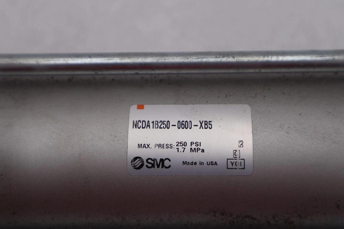 SMC NCDA1B250-0600-XB5 CYLINDER #2696-A