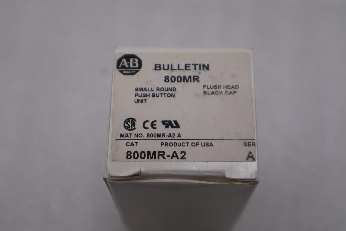 NEW ALLEN BRADLEY 800MR-A2 SER. A SMALL ROUND PUSH BUTTON UNIT STOCK H328A