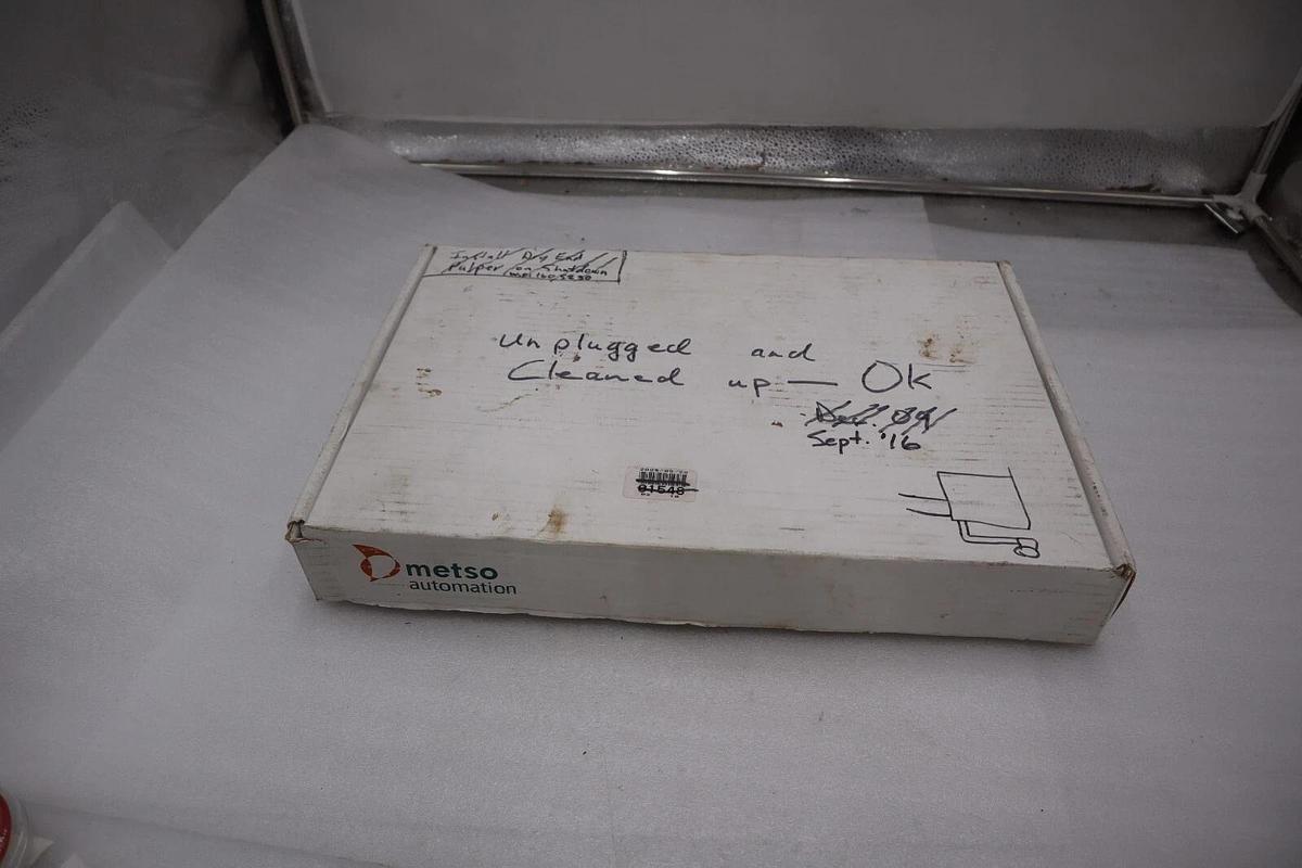 Used Metso NOVE M 2 Consistency Sampler Valve M800136 USED UNIT STOCK 5577A