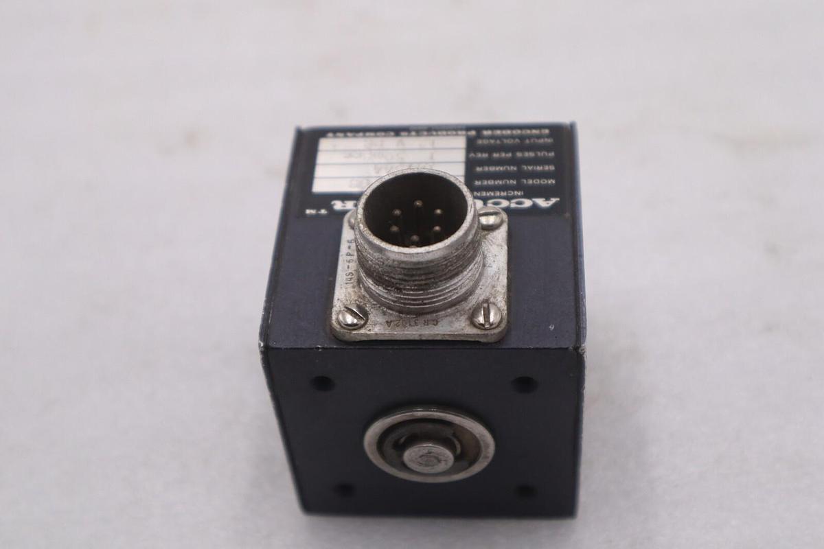 Used Accu-Coder - P/N: 714-POS Incremental Shaft Encoder STOCK K-3684