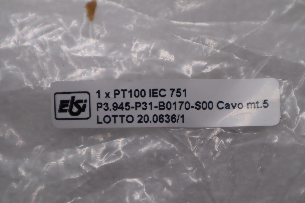 NEW ITALMEC PT100.3F-IEC751 THERMO SENSOR PT100/3F PT1003F 3 WIRES STOCK B-1616