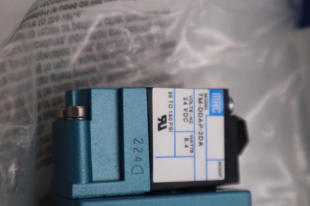 Used NEW MAC 82A-AA-000-TM-DDAP-2DA Valve STOCK H1203
