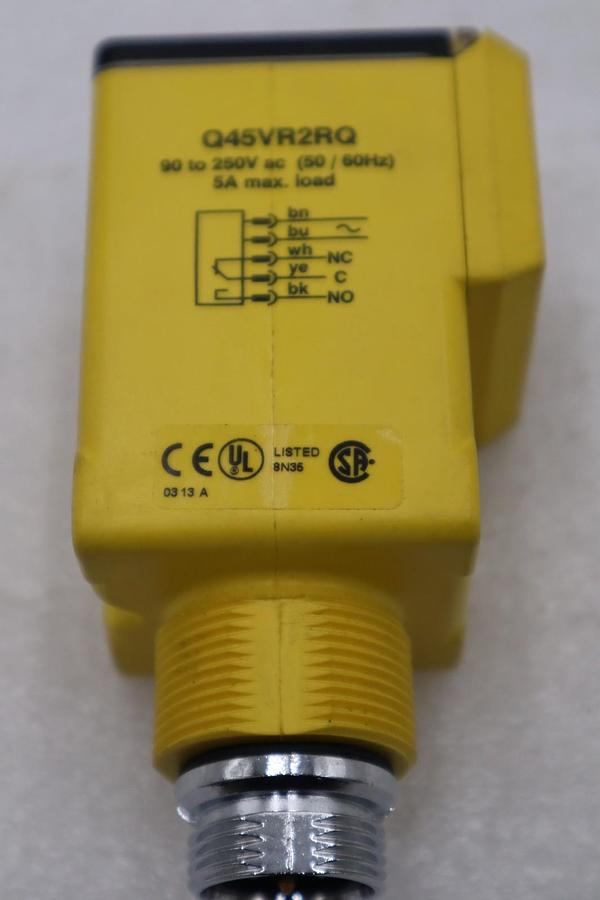 NEW BANNER Q45VR2RQ PHOTOELECTRIC RUGGED RECTANGLE SENSOR STOCK H1350A