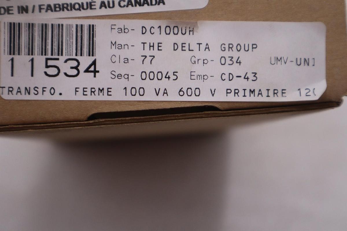 TMS DC0100UH 480/600V - NEW IN BOX - STOCK GF1054