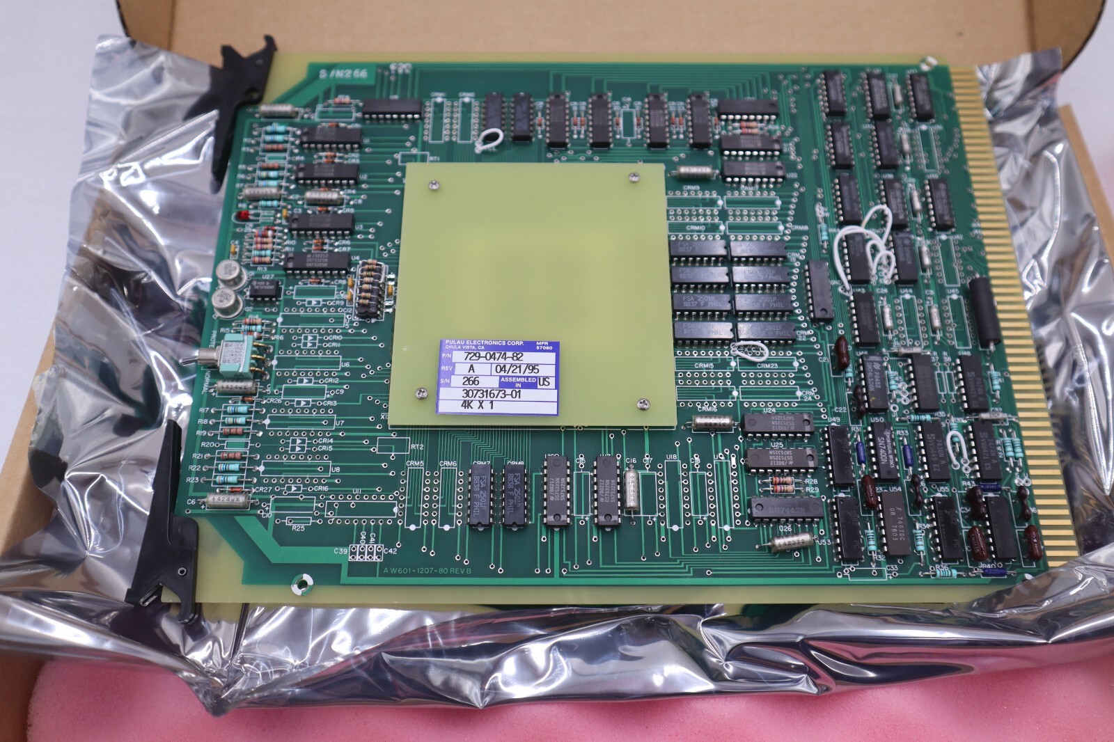 Used NEW OPEN BOX Honeywell 30731673-501 Core Memory Card PLC Rack Circuit Board G609