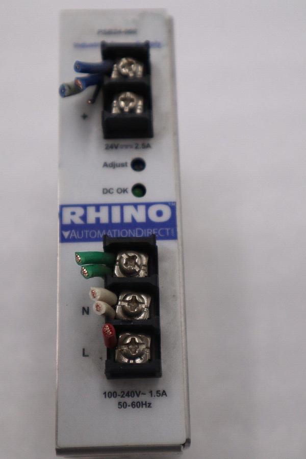 Used Rhino Automation Direct PSB24-060 Switching Power Supply STOCK K-668-C