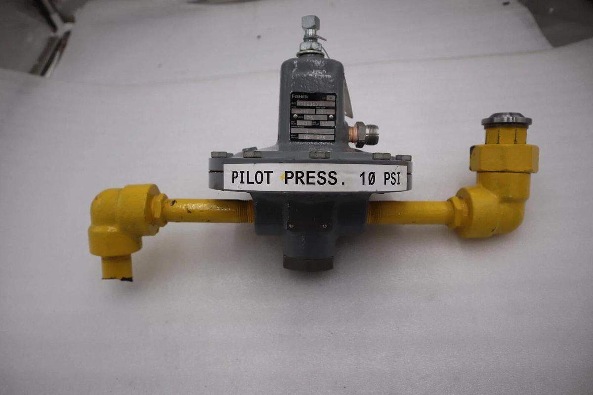 Used Fisher MR95L Pressure Reducing Regulator STOCK 4437A