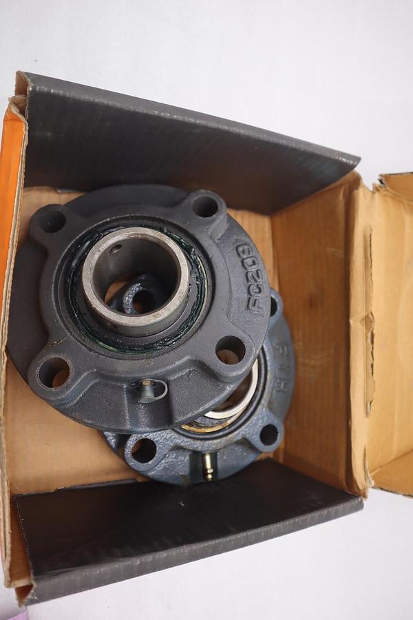 Used Timken YCJM2 15/16 Medium Duty 4 Bolt Flange Bearing STOCK 2042-A