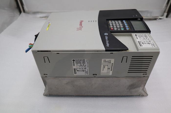 Used ALLEN BRADLEY 20BD027A3AYNARC0 AC DRIVE POWERFLEX 700 20 HP 480V STOCK 5338