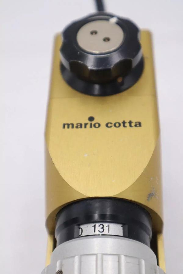 Used Mario Cotta 45 880 CB Gold Pneumatic Shear Knife Holder STOCK S-127-A