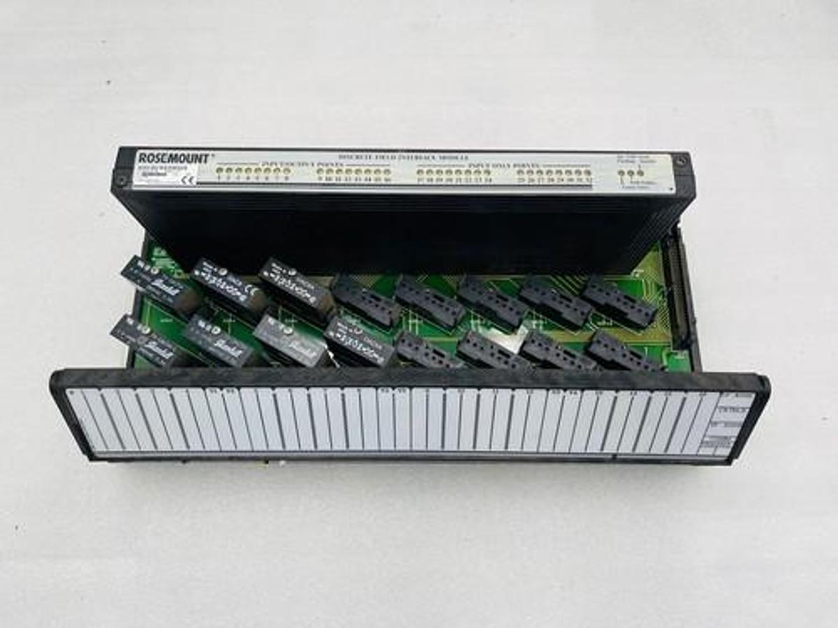 Used Fisher-Rosemount 01984-4121-0002 Isolated Discrete Termination Panel A #2321