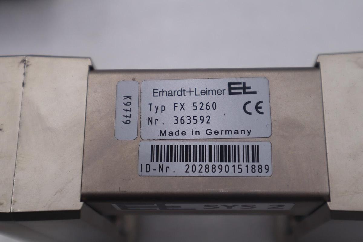 MCR ERHARDT & LEIMER WEB CONTROL SYSTEM NEW FX5260 / DC3340 / AG4497 STOCK 5151