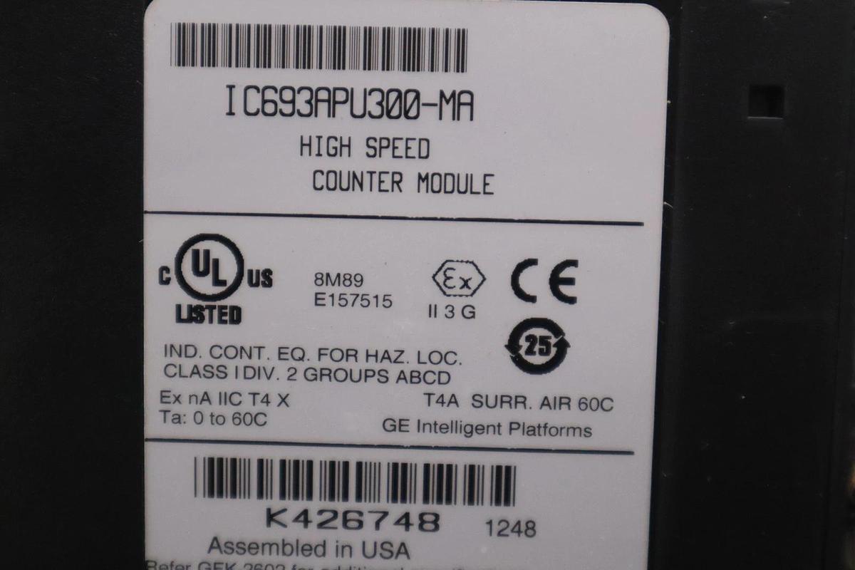 Used GE Fanuc IC693APU300-MA MODULE STOCK 5362