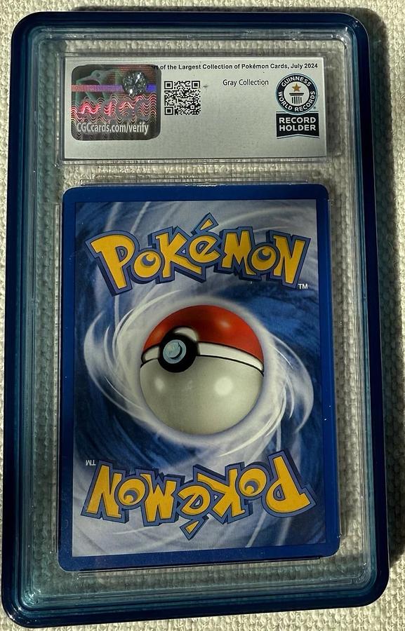 Used 1999 POKEMON BASE SET 1ST EDITION #13 POLIWRATH-HOLO CGC WORLD RECORD GRAY 1/1