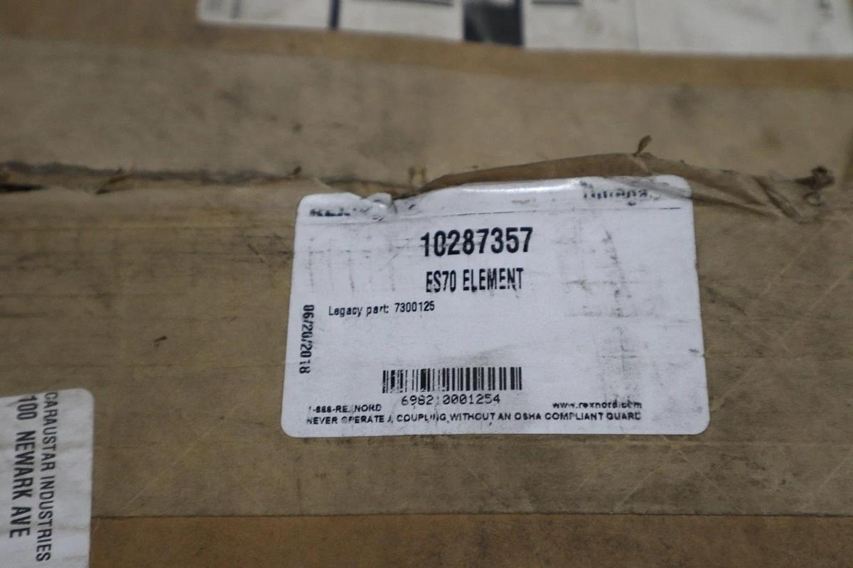 Used REXNORD 10287357 ES70 ELEMENT COUPLING - STOCK GF1