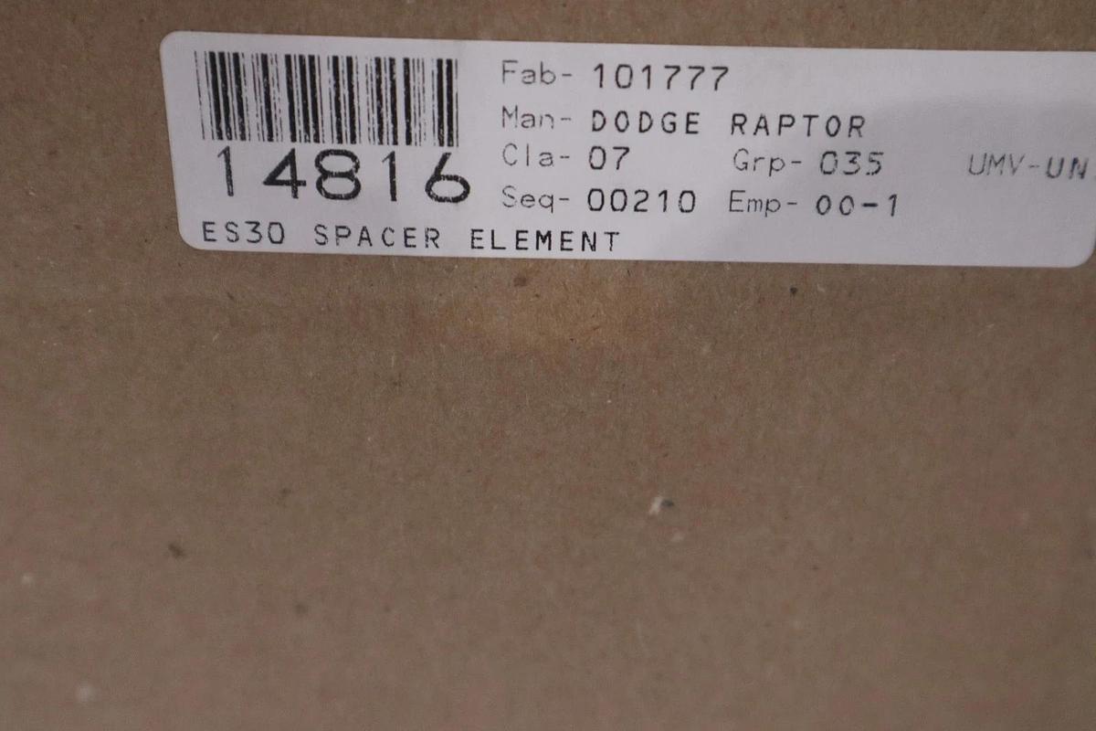 Used DODGE 101777 RAPTOR ES30 SPACER ELEMENT - NEW UNIT - STOCK GF932