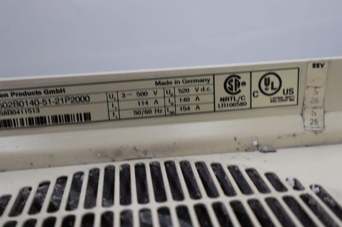 Used ABB DCS 500 Thyristor DCS502B0140-51-21P2000 21 Amp DC Drive #1691