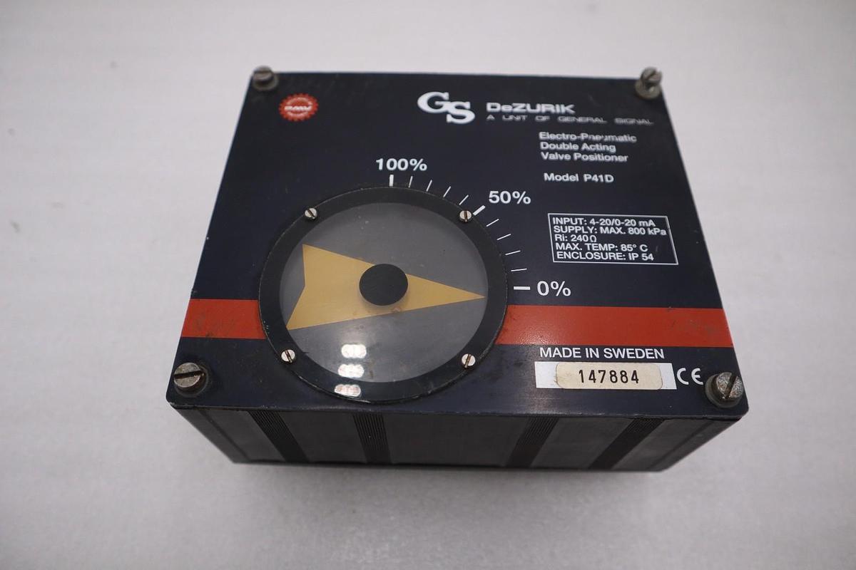 Used GS DEZURIK MODEL P41D STOCK #5686A