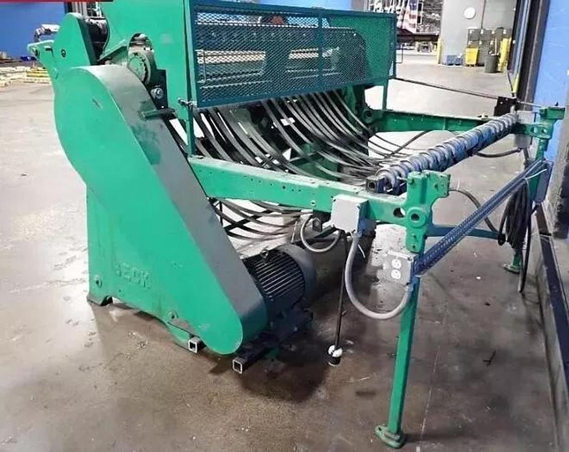 Used 72" BECK ROTARY KNIFE SHEETER WITH OUTPUT CONVEYOR