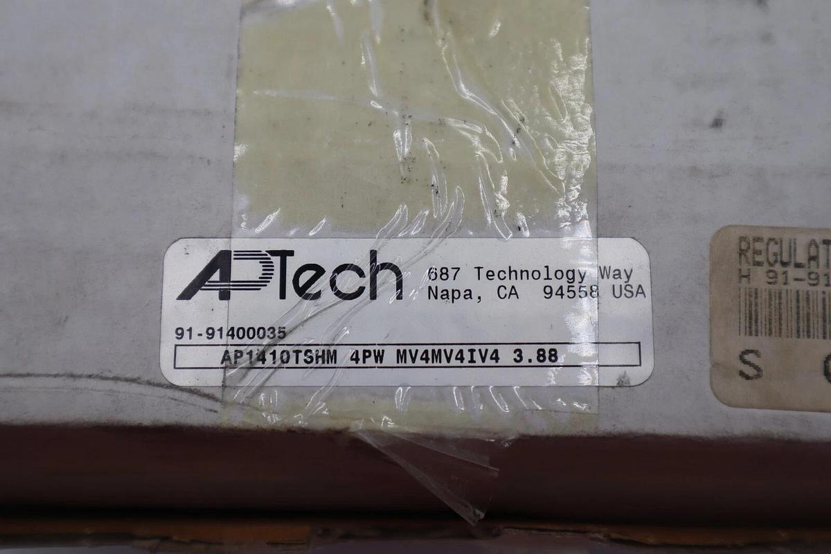 Used NEW APTECH AP1410TSHM DIAPHRAM REGULATOR GAS STOCK #2903