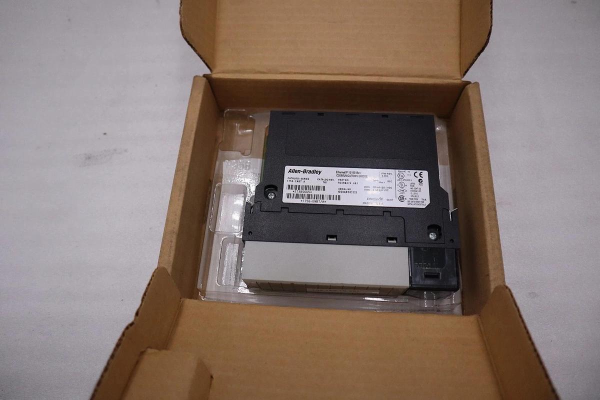 Used Allen Bradley 1756-ENBT Ser A ControlLogix EtherNet Module - STOCK 3854CC
