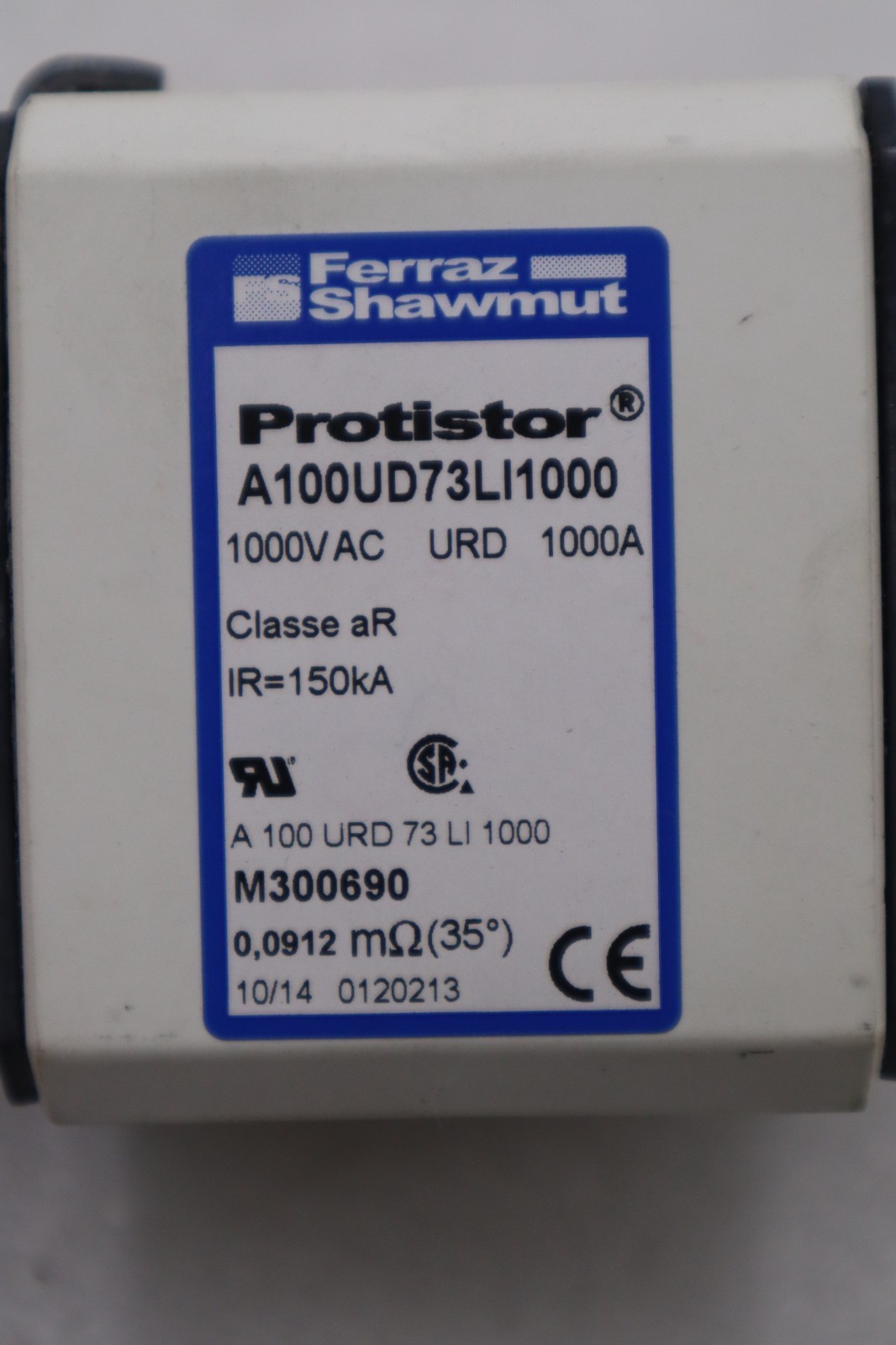 Ferraz Shawmut M300690 Protistor Fuse 1000V 1000A - NEW - STOCK GF588A