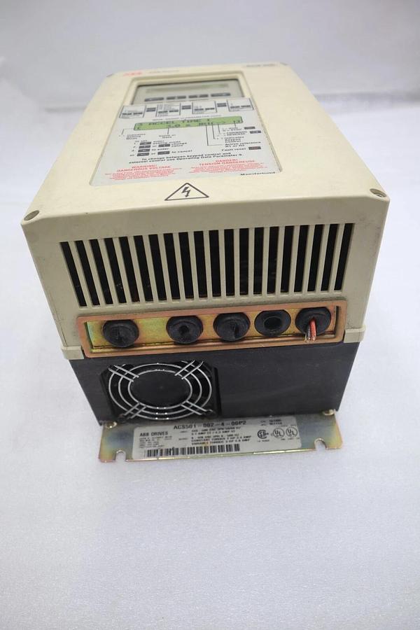 Used ABB ACS500 AC Drive ACS501-002-4-00P2 2 HP 3 PH STOCK 2267-A