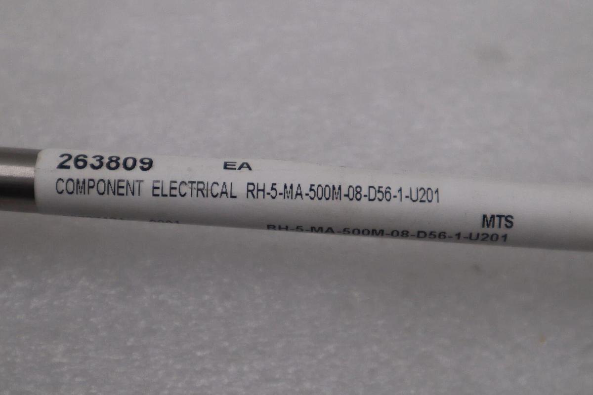 Used NEW MTS TEMPOSONICS R-SERIES LINEAR POSITION SENSOR W/ CABLE STOCK G493A