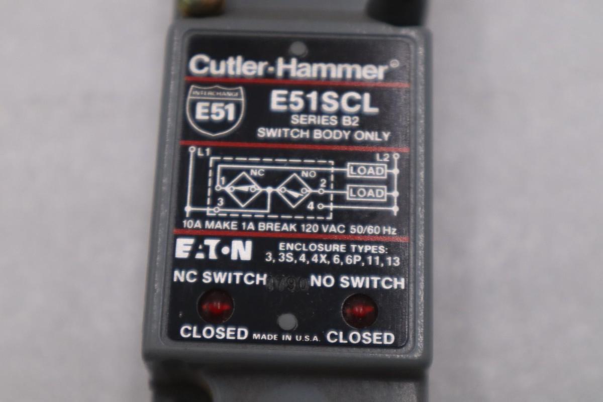 Used CUTLER HAMMER E51SCL STOCK #G-98B