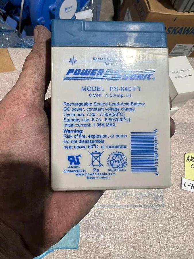 LOT OF SIX NEW OPEN BOX PS-640 F1 POWER SONIC STK L706CC